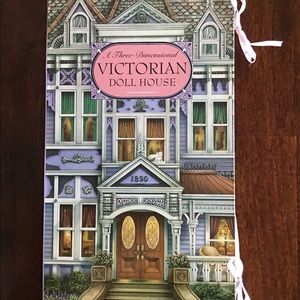 Victorian Dollhouse pop-up stand up 3-dimensional